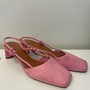 ASOS Pink Mule Heels 8.5 (Excellent Condition!)
